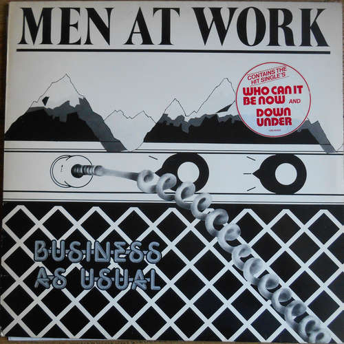 Cover Men At Work - Business As Usual (LP, Album) Schallplatten Ankauf
