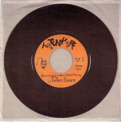 Cover Die Toten Hosen - Bommerlunder / Opel Gang (7, Single, RE) Schallplatten Ankauf