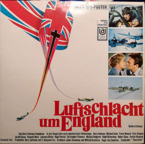 Cover Ron Goodwin, Sir William Walton, O.M.* - Luftschlacht um England (Battle of Britain) (LP) Schallplatten Ankauf