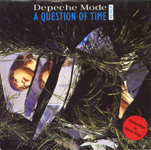 Cover Depeche Mode - A Question Of Time (Remix) (7, Single, Red) Schallplatten Ankauf