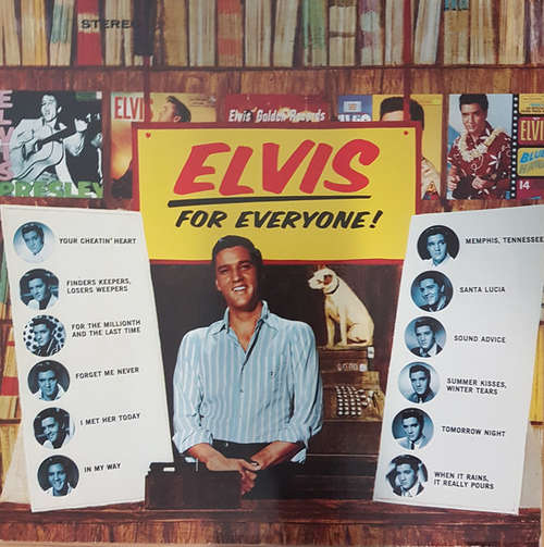 Cover Elvis Presley - Elvis For Everyone! (LP) Schallplatten Ankauf