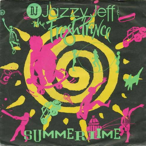 Cover DJ Jazzy Jeff & The Fresh Prince - Summertime (7, Single) Schallplatten Ankauf