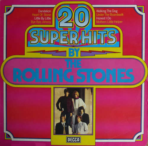 Cover The Rolling Stones - 20 Super Hits By The Rolling Stones (LP, Comp) Schallplatten Ankauf