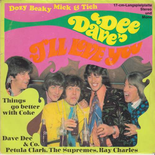 Cover Dave Dee, Dozy, Beaky, Mick & Tich - I'll Love You (7, EP, Mono) Schallplatten Ankauf