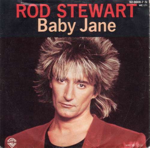Cover Rod Stewart - Baby Jane (7, Single) Schallplatten Ankauf