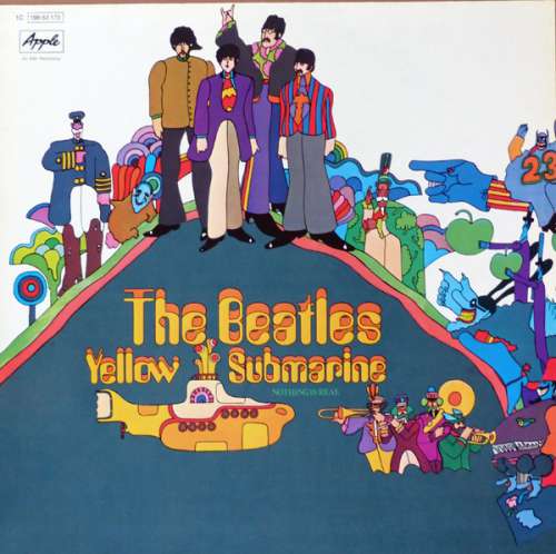 Cover The Beatles - Yellow Submarine (LP, Album, RE) Schallplatten Ankauf