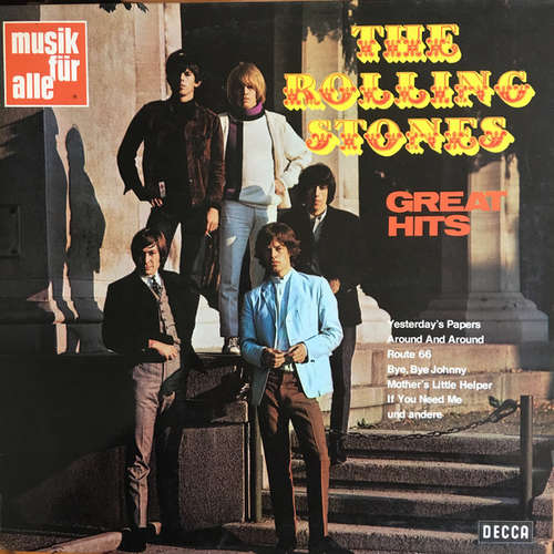 Cover The Rolling Stones - Great Hits (LP, Comp) Schallplatten Ankauf