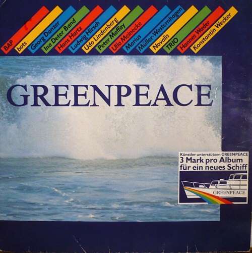 Cover Various - Greenpeace (LP, Comp) Schallplatten Ankauf