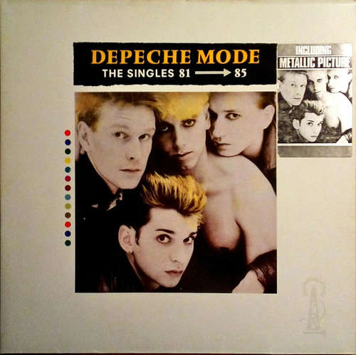 Cover Depeche Mode - The Singles 81 - 85 (LP, Comp, Gat) Schallplatten Ankauf