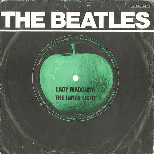 Cover The Beatles - Lady Madonna / The Inner Light (7, Single, RE) Schallplatten Ankauf