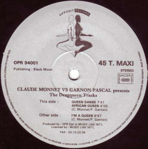 Cover Claude Monnet vs. Garnon - The Dragqueen Tracks (12) Schallplatten Ankauf