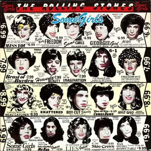 Cover The Rolling Stones - Some Girls (LP, Album) Schallplatten Ankauf