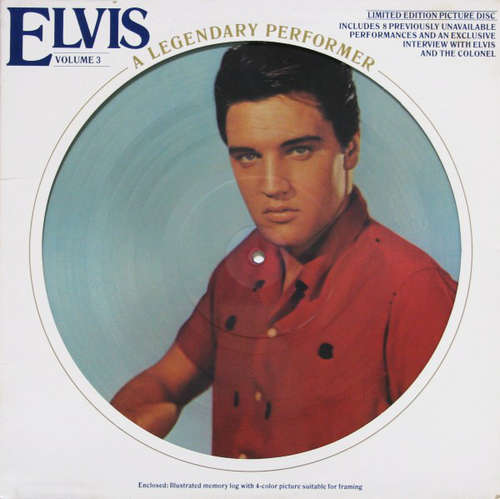 Cover Elvis Presley - A Legendary Performer - Volume 3 (LP, Pic) Schallplatten Ankauf