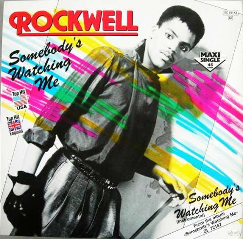 Cover Rockwell - Somebody's Watching Me (12, Maxi) Schallplatten Ankauf