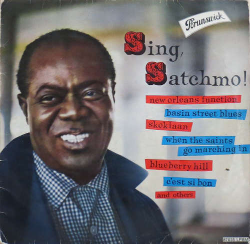 Cover Louis Armstrong With His All Stars* And Orchestra* - Sing, Satchmo! (LP, Comp, Mono) Schallplatten Ankauf