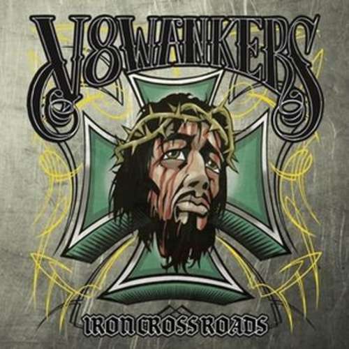 Cover V8Wankers - Iron Crossroads (2xLP, Album, Gat) Schallplatten Ankauf