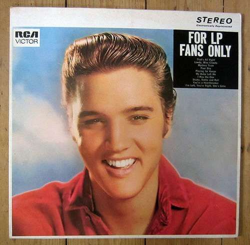 Cover Elvis Presley - For LP Fans Only (LP, RM, Comp, RE) Schallplatten Ankauf