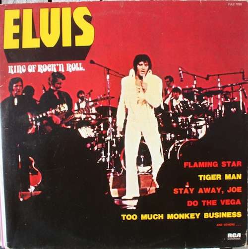 Cover Elvis Presley - King Of Rock'n Roll (2xLP, Comp, Gat) Schallplatten Ankauf