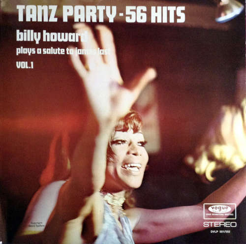 Cover Billy Howard (2) - Tanz Party - 56 Hits (Billy Howard Plays A Salute To James Last Vol.1) (2xLP) Schallplatten Ankauf