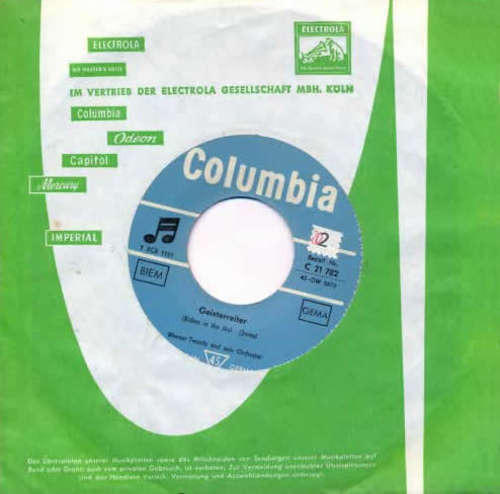 Cover Werner Twardy Und Sein Orchester* - Geisterreiter (7, Single, Mono) Schallplatten Ankauf