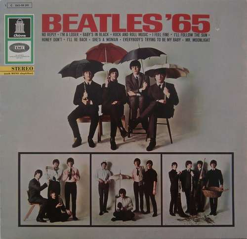 Cover The Beatles - Beatles '65 (LP, Album, RP, Tel) Schallplatten Ankauf