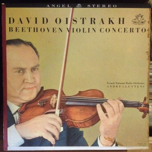 Cover Beethoven* / David Oistrakh* / Orchestre National De La Radiodiffusion Française* / André Cluytens - Violin Concerto (LP, Album) Schallplatten Ankauf