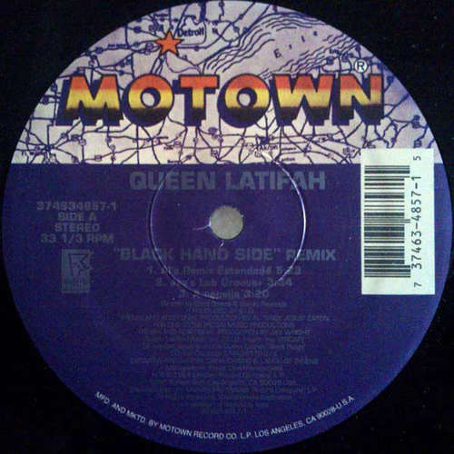 Cover Queen Latifah - Black Hand Side (Remix) (12) Schallplatten Ankauf