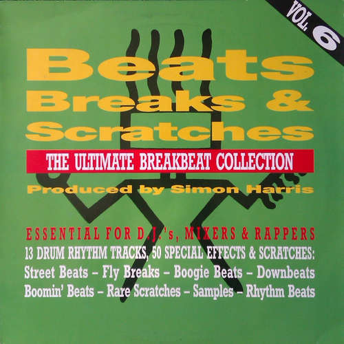 Cover Simon Harris - Beats, Breaks & Scratches Volume 6 (LP) Schallplatten Ankauf