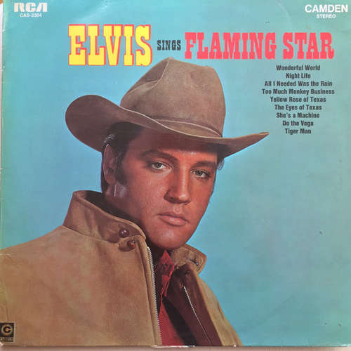 Cover Elvis Presley - Elvis Sings Flaming Star (LP, Comp, RE) Schallplatten Ankauf