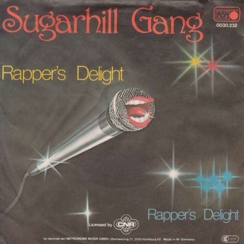 Cover Sugarhill Gang - Rapper's Delight (7, Single) Schallplatten Ankauf