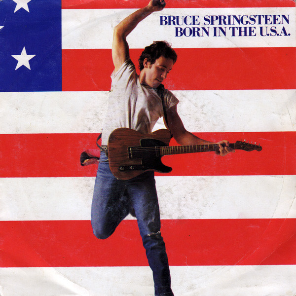 Cover Bruce Springsteen - Born In The U.S.A. (7, Single) Schallplatten Ankauf