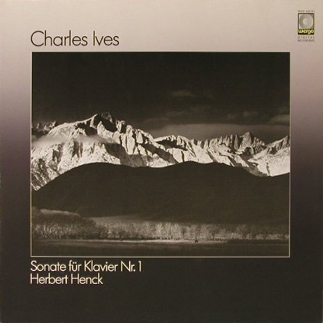 Cover Charles Ives - Herbert Henck - Sonate Für Klavier Nr. 1 (LP, Album) Schallplatten Ankauf