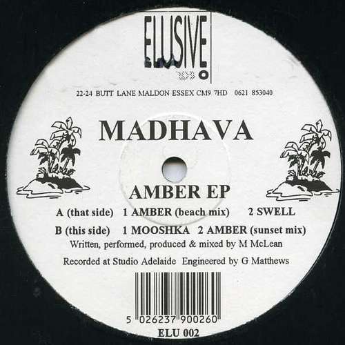 Cover Madhava - Amber EP (12, EP) Schallplatten Ankauf