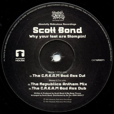 Bild Scott Bond - Why Your Feet Are Stompin! (12) Schallplatten Ankauf