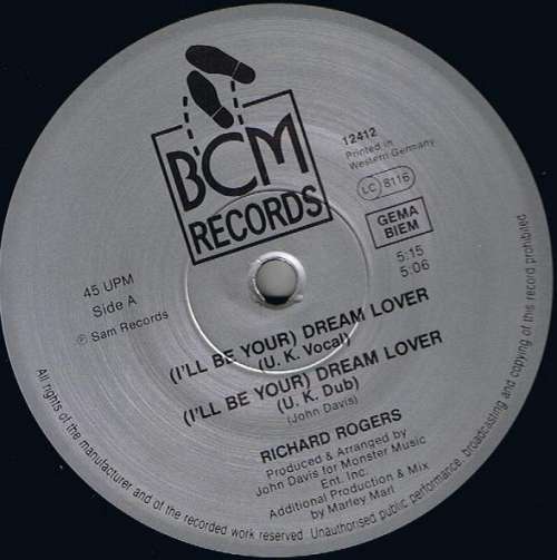Bild Richard Rogers - (I'll Be Your) Dream Lover (12, Maxi) Schallplatten Ankauf