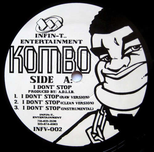 Cover Kombo - I Don't Stop / Pop Shit (12) Schallplatten Ankauf