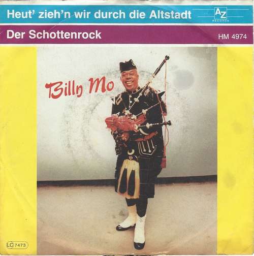 Cover Billy Mo - Heut' Zieh'n Wir Durch Die Altstadt (7, Single) Schallplatten Ankauf