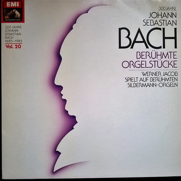 Cover Johann Sebastian Bach - Werner Jacob - Berühmte Orgelstücke (LP, Album, RE) Schallplatten Ankauf