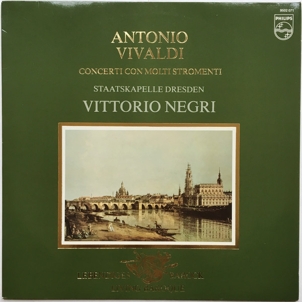 Cover Antonio Vivaldi, Staatskapelle Dresden, Vittorio Negri - Concerti Con Molti Strumenti (LP) Schallplatten Ankauf