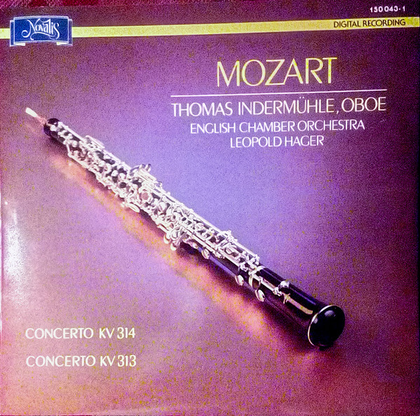 Cover Mozart*, English Chamber Orchestra, Thomas Indermühle, Leopold Hager - Concerto KV 314 / Concerto KV 313 (LP) Schallplatten Ankauf