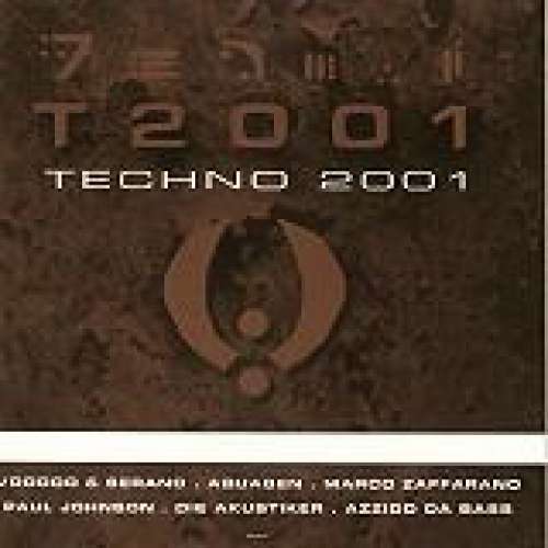 Cover Various - T 2001 - Techno 2001 (2xCD, Comp) Schallplatten Ankauf