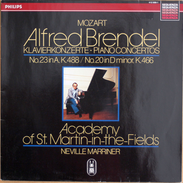 Cover Mozart* - Alfred Brendel, Academy Of St. Martin-In-The-Fields*, Neville Marriner* - Piano Concertos No. 20, K. 466 & 23, K. 488 (LP) Schallplatten Ankauf
