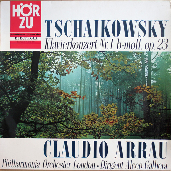 Cover Tschaikowsky*, Claudio Arrau, Philharmonia Orchestra London*, Alceo Galliera - Klavierkonzert Nr. 1 (LP, Album, S/Edition) Schallplatten Ankauf