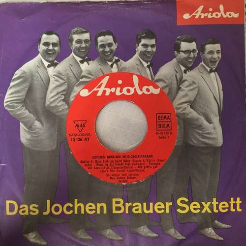 Cover Jochen Brauer Sextett - Jochen Brauers Musicbox-Parade (7, Single, Mono) Schallplatten Ankauf
