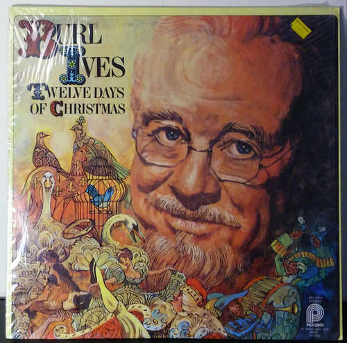 Cover Burl Ives - Twelve Days Of Christmas (LP, Album, Sil) Schallplatten Ankauf