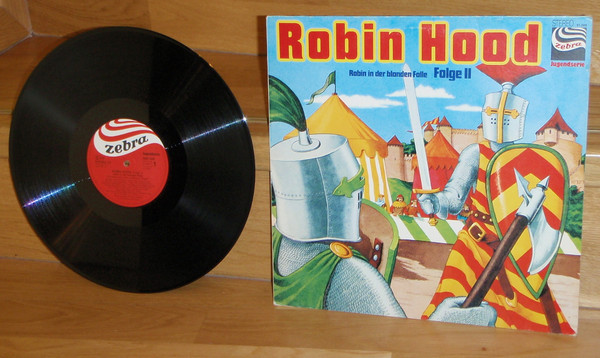 Cover Rudolf Lubowski - Robin Hood Folge II - Robin In Der Blonden Falle (LP) Schallplatten Ankauf
