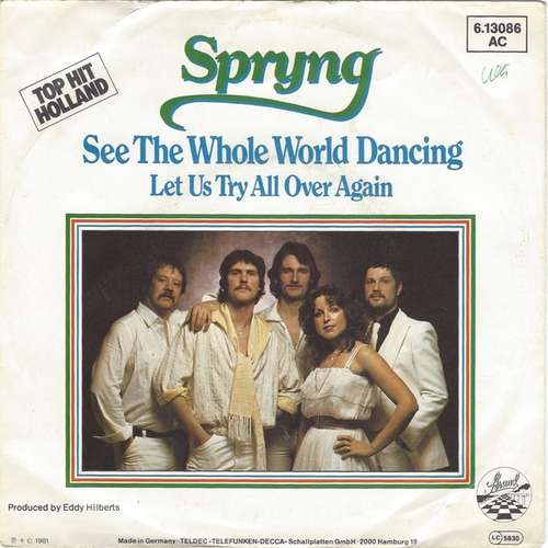 Cover Spryng - See The Whole World Dancin'  (7, Single) Schallplatten Ankauf
