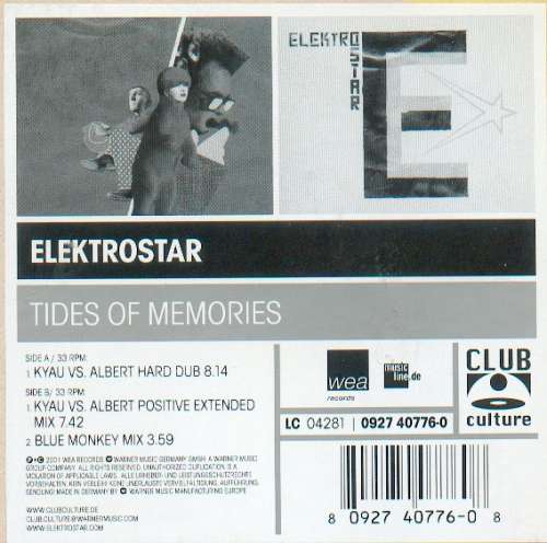 Cover Elektrostar - Tides Of Memories (12) Schallplatten Ankauf