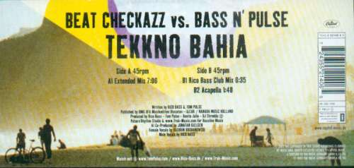 Cover Beat Checkazz vs. Bass* n' Pulse* - Tekkno Bahia (12) Schallplatten Ankauf