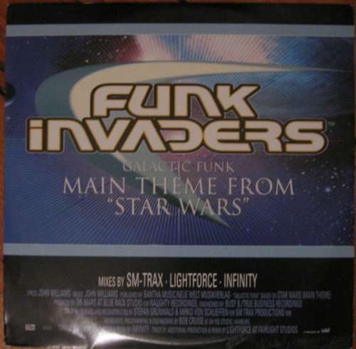 Cover Funk Invaders - Galactic Funk - Main Theme From Star Wars (2x12) Schallplatten Ankauf